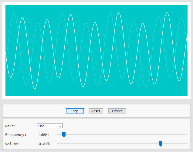 Simple Synthesizer with Web Audio API